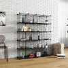 SONGMICS Wire Cube Storage, 20-Cube Modular Rack, Storage Shelves