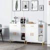 Homfa Sideboard Storage Cabinet, Free Standing Cupboard