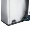 The Step N' Sort 16 Gal. 2-Compartment Stainless Steel