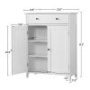 Yaheetech Free Standing Bathroom Cabinet Storage Cabinet