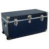 Seward Trunk Base Oversized Footlocker Trunk with Paper Lining