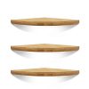 XiaZ Corner Shelves Set of 3 Wall Mount Floating Shelf