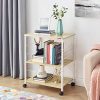 Mr IRONSTONE 3-Tier Kitchen Baker's Rack Utility Microwave