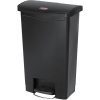 Rubbermaid Commercial Products Slim Jim Step-On Plastic Trash