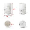 LUANT Bathroom Accessory Set with Tumbler, Electric Toothbrush Holder