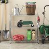 Whitmor Supreme 3 Tier Shelving with Adjustable Shelves and Leveling Feet