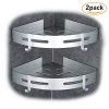Gricol Bathroom Corner Shelf Shower Caddy 2 Pack
