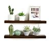 WELLAND Bradley Floating Shelves Handmade Wood Wall