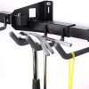 Tool Storage Rack - Adjustable Wall Mount Tools Storage System
