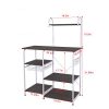 Lookvv Kitchen Bakers Rack Utility Storage Shelf Microwave