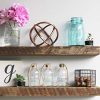 Urban Legacy Floating Shelves Made from Genuine Reclaimed Wood
