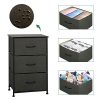 WLIVE 3 Drawers Dresser Storage Organizer Unit for Bedroom