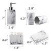 Jung Ford 5-Piece Bathroom Counter Top Accessory Set