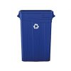 Space-Saving Solution: Slim Recycling Trash Can for Tight Areas