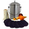 Kitchen Compost Pail Bin for Countertop - 1.3 Gallon Food Scrap Container