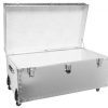 DormCo Smooth Steel Standard Size Trunk - USA Made