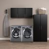Prepac Elite Storage Cabinet 54" Wall, Black
