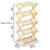 5 Tier Shoe Rack - Versatile Vertical Storage for Closet, Living Room, and More