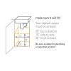 simplehuman 35 Liter / 9.3 gallon Under Counter Kitchen