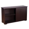 WATERJOY Kitchen Storage Sideboard, Stackable Buffet Storage Cabinet