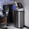 Kitchen Trash Can for Bathroom Bedroom Home Office Automatic Touch Free