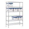 Muscle Rack Steel Shelving Unit, 6 Shelf, 48" Width