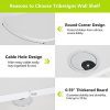 Tribesigns 2 Tier Modern Wall Mount Floating Shelf TV Console