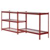 Muscle Rack 5-Shelf Steel Shelving Unit, 48" Width x 72" Height