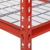 Muscle Rack 5-Shelf Steel Shelving Unit, 48" Width x 72" Height