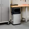 Seville Classics 17 Gallon/65 Liter Large Lidded Open Front