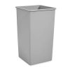 Rubbermaid Commercial Square 50-Gallon Untouchable Trash Can
