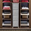 Sorbus Narrow Dresser Tower with 4 Drawers - Vertical Storage for Bedroom