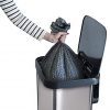 GLAD  Extra Capacity Stainless Steel Step Trash Can