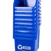 10 Pack of Bins - Blue Stackable Recycling Bin Container