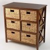 3 Tier X-Side Storage Cabinet with 6 Baskets