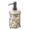 InterDesign Twigz Bath Accessory Set, Soap Dispenser Pump