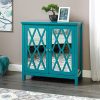 Sauder Harbor View Accent Storage Cabinet, L: 31.50" x W: 15.75" x H: 31.50"