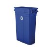 Suncast Commercial Slim Trash Can, Recycle Logo