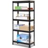 Topeakmart 5-Shelf Heavy Duty Storage Shelving Unit Garage Shelving Rack