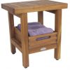 AquaTeak The Original Moa Teak Small Storage Tray