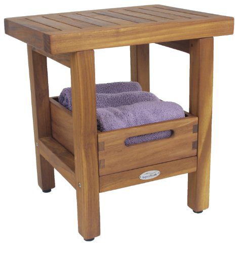 AquaTeak The Original Moa Teak Small Storage Tray
