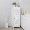 VASAGLE Bathroom Floor Cabinet Storage Organizer Set