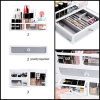 InnSweet Glass Makeup Cosmetic Organizer Holder