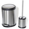 ToiletTree Products Toilet Brush with Lid and 5L Trash