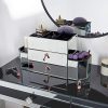 Beautify Large Mirrored Glass Jewelry Box and Cosmetic Makeup Organizer