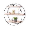 king do way Wall Shelf Rustic Wood Floating Shelves,Decorative Wall Shelf