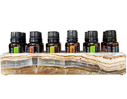 Shades of Stone Luxurious Essential Oils Holder Carrying Case