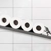 Artori Design Sisyphus | Metal Gray Shelf for Toilet Paper Rolls