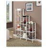 Convenience Concepts Designs2Go X-Tra Storage 3-Tier Folding Metal Shelf