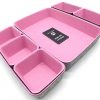 Welaxy Felt Makeup Drawer Organizers Trays Small Organize Bins Drawers